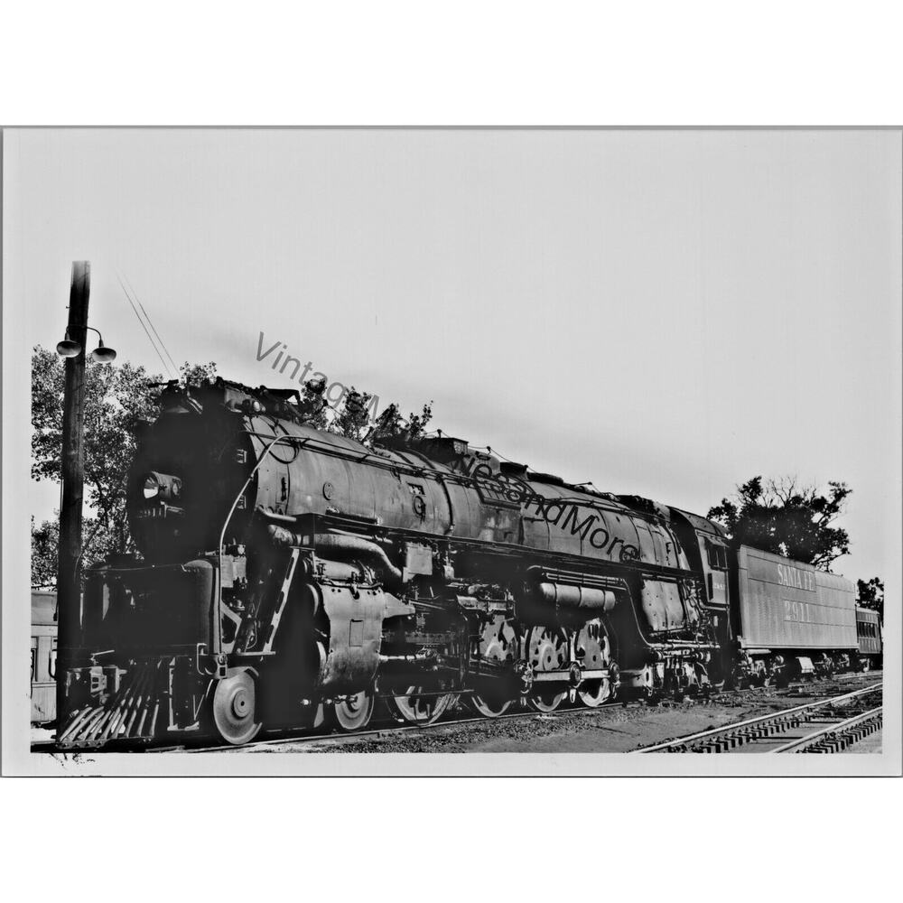 Vtg atchison, topeka, & santa fe railway a.t.se 2911 steam locomotive t2-319